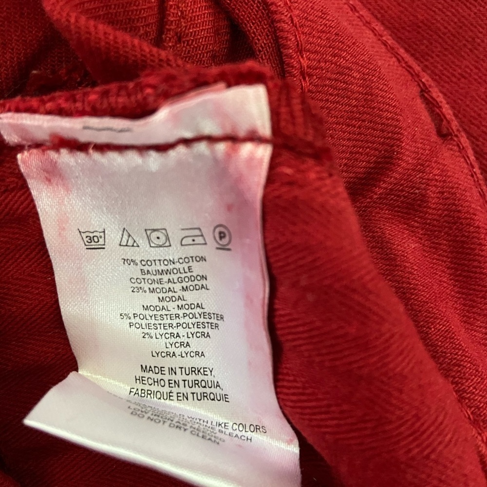 Rock + Roll Red Jeans - Picture 3 of 4